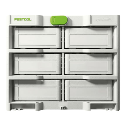 Festool Rack SYS3-RK/6 M 337-Set Systainer³ 6 pz. ( 577816 ) per tutte le varianti di Systainer³ S 76