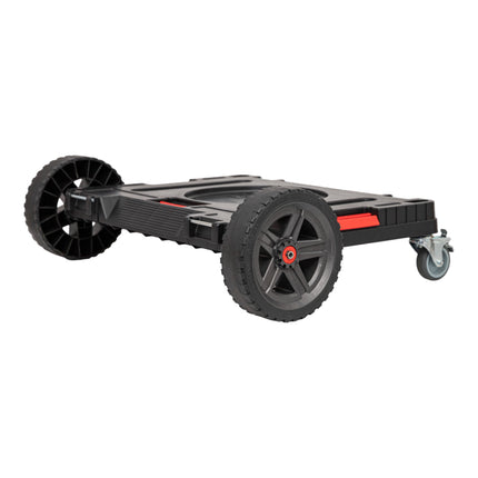 Toolbrothers RHINO XXL mobile transport trolley ECO Mobility+ rolling board with metal swivel wheels and brake