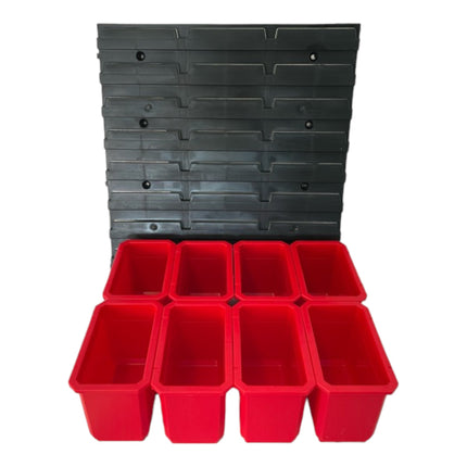Toolbrothers RHINO Container Set No. 2 Workshop wall with 8 containers for RHINO XXL case