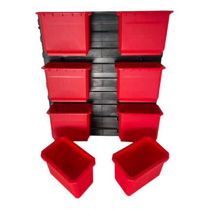 Toolbrothers RHINO Container Set No. 2 Workshop wall with 8 containers for RHINO XXL case