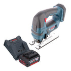 Bosch GST 18V-Li B Sierra de calar profesional sin cable 18 V + 1x acumulador 4,0 Ah + cargador
