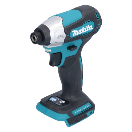 Makita DTD 157 Z Akku Schlagschrauber 18 V 140 Nm 1 4 Brushless inkl Koffer WellCut 101 tlg Bit und Bohrer Set 1 - toolbrothers