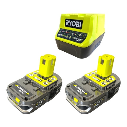 RYOBI RY18CS20A-215 Motosierra sin cable 18 V ONE+ 20 cm Compact + 2x batería 1,5 Ah + cargador
