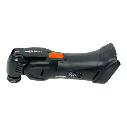 Fein Multimaster AMM 700 MAX AS herramienta multifunción sin cable 18 V Starlock Max Black Edition ( 71294161000 ) + 2x batería recargable 4,0 Ah + cargador + 33 piezas de accesorios + L-Boxx