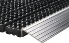 Fußmatte Alu-Anlaufkante ( 9000471289 ) schwarz/silber PP/Alu