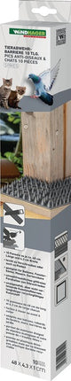 Windhager animal defence barrier ( 4000818604 ) 10 panels 49 cm long, 4.5 cm wide