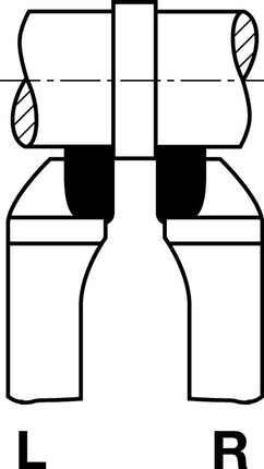 Wilke side turning chisel DIN 4980 ISO6 ( 4118640202 ) 20 x 20 mm