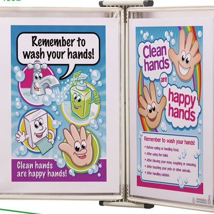 Tarifold wall holder ( 9000492070 ) 10 display boards varnished A4