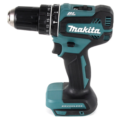 Taladro de percusión inalámbrico Makita DHP 485 M1J 18 V Li-Ion en Makpac + 1 x 4,0 Ah batería - sin cargador