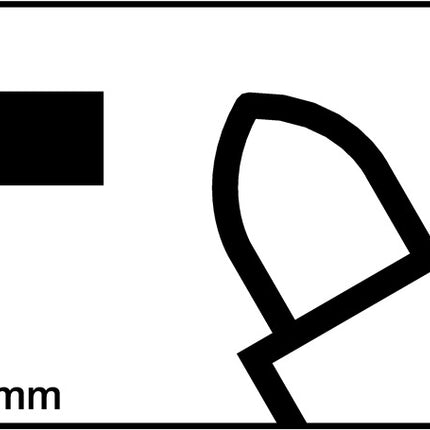 Marcador de pasta industrial Edding 950 ( 9000487929 ) blanco