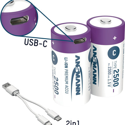 Pila Ansmann ( 4000876125 ) 1,5 V 2300 mAh