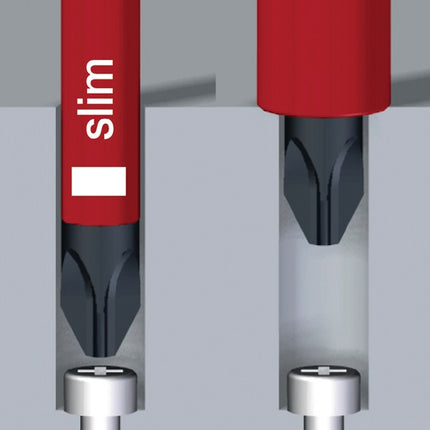 Wiha interchangeable blade SlimBit electric ( 4000793015 ) slot 2.5 x 75 mm