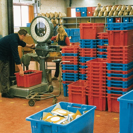 Drehstapelbehälter ( 9000446932 ) PP blau