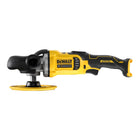 DeWalt DCM 849 H2 Cordless random orbital polisher 18 V 180 mm brushless + 2x Powerstack battery 5.0 Ah + charger