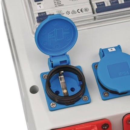 Distribuidor mural de plástico Brennenstuhl ( 4000873992 ) CEE-32 A, 5 polos