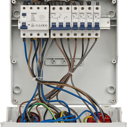 Distribuidor mural de plástico Brennenstuhl ( 4000873992 ) CEE-32 A, 5 polos