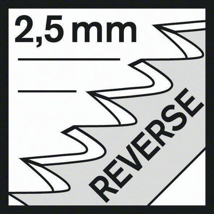 Bosch jigsaw blade T 101 BRF ( 8000346035 ) Total length 100 mm BIM