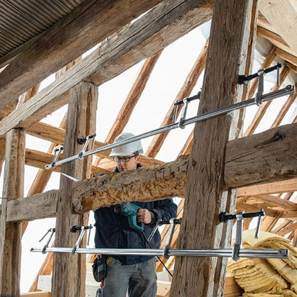 Bessey high-performance clamp set SLV/GSV ( 4000831546 ) Clamping width 1500 mm Projection 120 mm