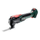 Metabo MT 18 LTX BL QSL multiherramienta sin cable 18 V Brushless Starlock Plus ( 613088800 ) + 2x batería 4.0 Ah + cargador + 12 piezas de accesorios + metaBOX