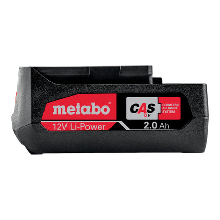 Metabo battery set 4x Li-Power battery pack 12 V 2.0 Ah / 2000 mAh Li-Ion with charge level indicator ( 4x 625406000 )