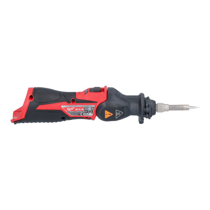 Milwaukee M12 SI-202 Akku Lötkolben 12 V 400 °C arretierbarer Kopf + 2x Akku 2,0 Ah + Ladegerät