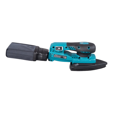 Makita BO 006 CGZ Levigatrice a delta a batteria 40 V max. 100 x 150 mm 3,0 mm di corsa Brushless Solo - senza batteria, senza caricabatterie