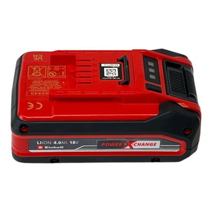Batería recargable Einhell Power X-Change Plus 18 V 4,0 Ah Li-Ion ( 4511553 ) con indicador de nivel de carga
