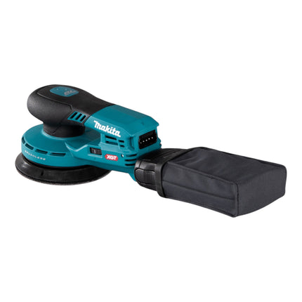 Makita BO 001 CGM101 Lijadora rotorbital sin cable 40 V máx. 125 mm 5,0 mm carrera Sin escobillas + 1x batería 4,0 Ah + cargador