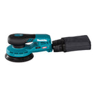 Makita BO 001 CGT201 Levigatrice rotorbitale a batteria 40 V max. 125 mm 5,0 mm di corsa Brushless + 2x batteria 5,0 Ah + caricabatterie + Makpac