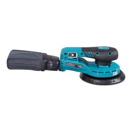 Makita BO 004 CGM101 Lijadora rotorbital sin cable 40 V máx. 150 mm 3,0 mm carrera Sin escobillas + 1x batería 4,0 Ah + cargador + Makpac