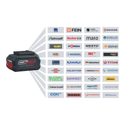 Bosch Starter Set 2x GBA 18 V / 5 Ah / 5000 mAh Li-Ion battery ( 2x 1600A002U5 ) + GAL 18V-160 Professional charger ( 1600A02T5G )