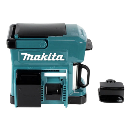 Makita DCM 501 SM Akku Kaffeemaschine 12 V max. / 18 V + 1x Akku 4,0 Ah + Ladegerät