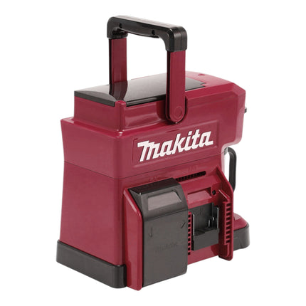 Makita DCM 501 SF2AR Cordless coffee maker 12 V max / 18 V red + 2x rechargeable battery 3.0 Ah + charger
