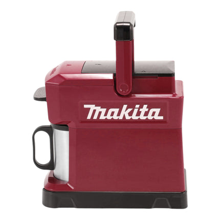 Makita DCM 501 TAR cafetera sin cable 12 V max / 18 V rojo + 1x batería recargable 5.0 Ah - sin cargador