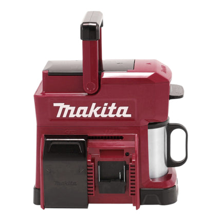 Makita DCM 501 TAR cafetera sin cable 12 V max / 18 V rojo + 1x batería recargable 5.0 Ah - sin cargador