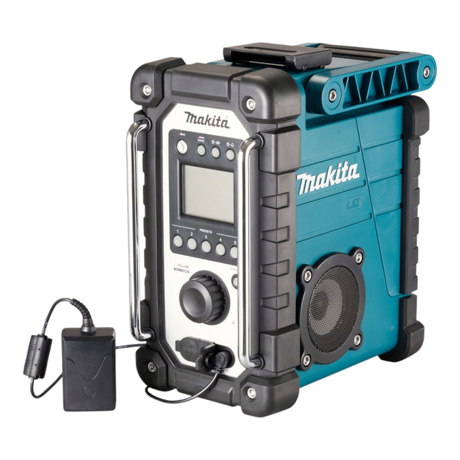 Makita DMR 116 Y1 cordless construction site radio 14.4 - 18 V AM FM AUX + 1x rechargeable battery 1.5 Ah - without charger