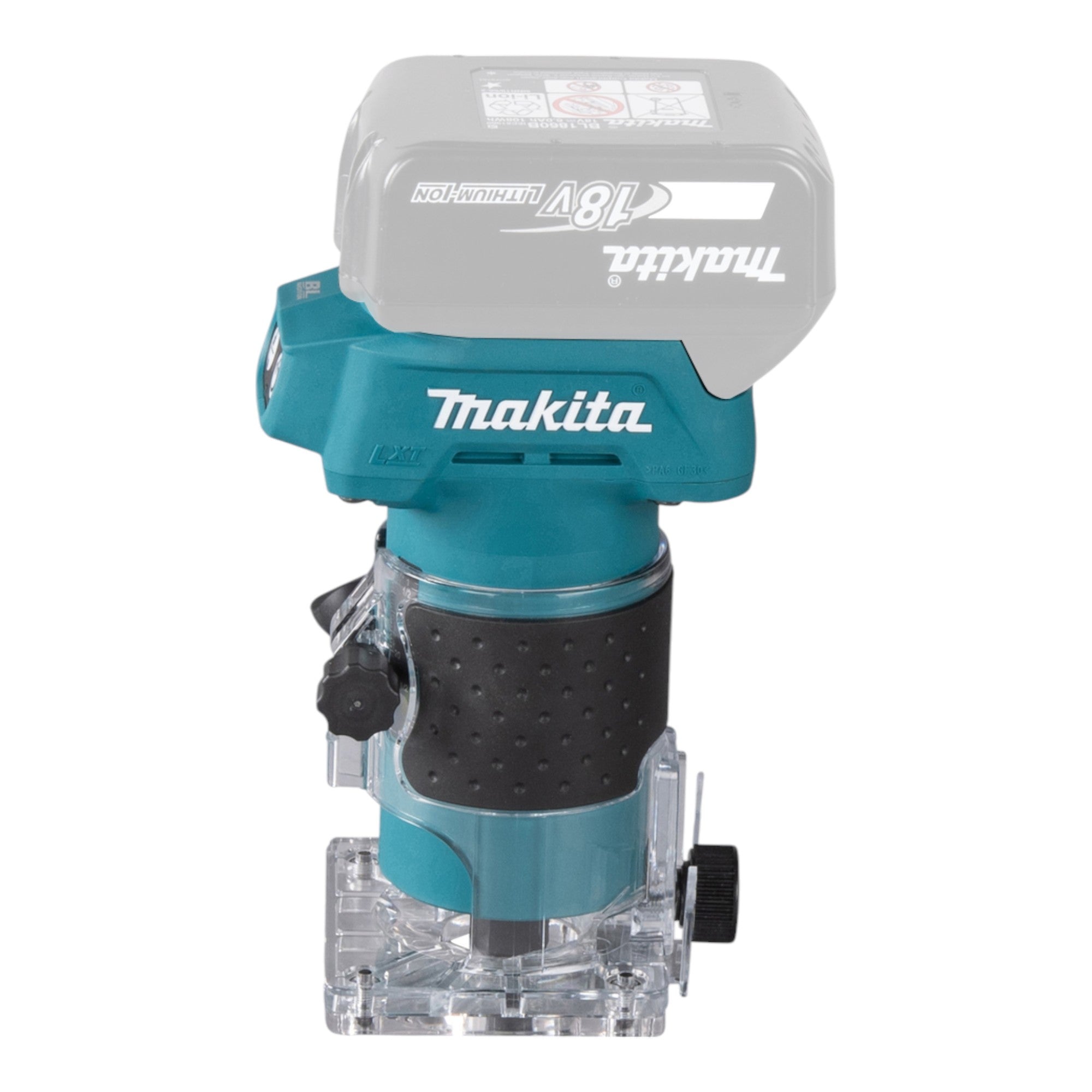 Makita DRT 52 ZJ cordless edge router 18 V mm brushless Makpac without battery, without charger