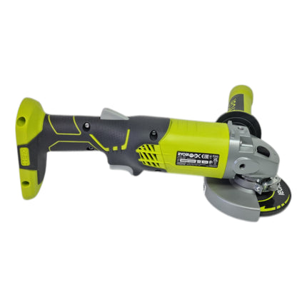 Ryobi R18AG-0 Amoladora angular sin cable 18 V ONE+ 115 mm + 1x batería 5.0 Ah - sin cargador