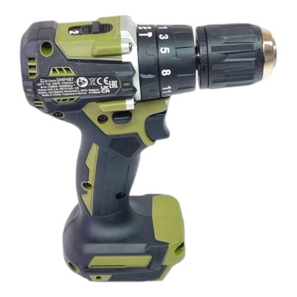 Makita DHP 487 RA1O Akku Schlagbohrschrauber 18 V 40 Nm Brushless Olive Outdoor Adventure Serie + 1x Akku 2,0 Ah + Ladegerät