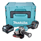 Makita GA 041 GD101 Akku Winkelschleifer 40 V max 125 mm X LOCK Brushless 1x Akku 2 5 Ah Makpac ohne Ladegeraet 0 - toolbrothers