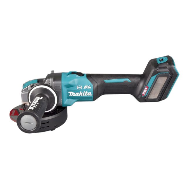 Makita GA 041 GT101 Cordless angle grinder 40 V max. 125 mm X-LOCK Brushless + 1x rechargeable battery 5.0 Ah + charger + Makpac