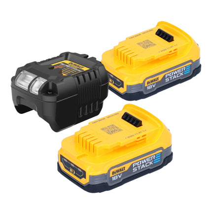 DeWalt DCD 796 E2 cordless impact drill 18 V 70 Nm brushless + 2x Powerstack battery 1.7 Ah + charger