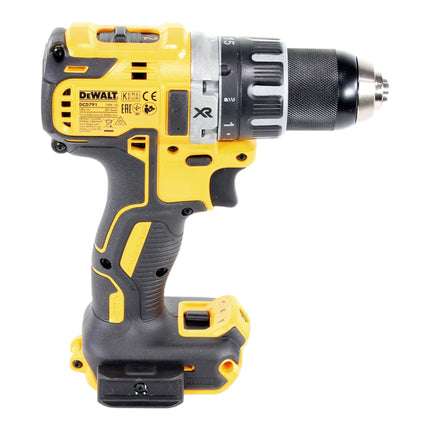 DeWalt DCD 791 E1 cordless drill driver 18 V 70 Nm brushless + 1x Powerstack battery 1.7 Ah + charger