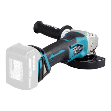 Makita DGA 520 G1X1 Meuleuse d'angle sans fil 18 V 125 mm X-LOCK Brushless + 1x batterie 6,0 Ah - sans chargeur