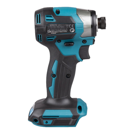 Makita DTD 173 SM1 Akku Schlagschrauber 18 V 180 Nm 1 4 Brushless 1x Akku 4 0 Ah Ladegeraet 4 - toolbrothers