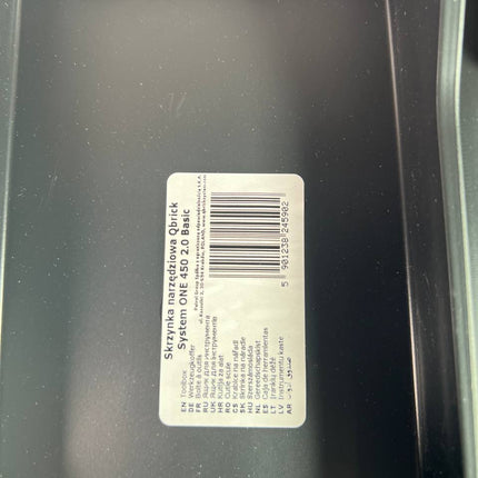 Qbrick System ONE 450 2 0 Basic Werkzeugkoffer 585 x 385 x 420 mm 52 l IP66 Beschaedigt 4 - toolbrothers