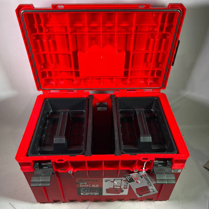 Qbrick System ONE Cart 2 0 RED ULTRA HD Custom stapelbar Beschaedigt 2 - toolbrothers
