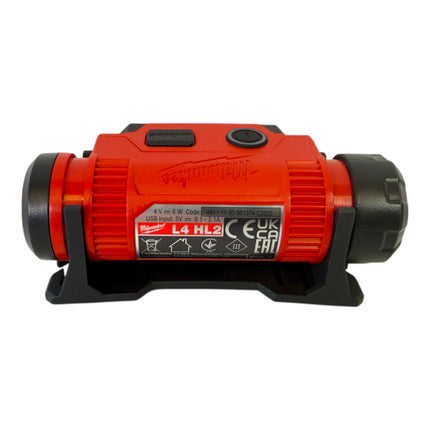 Milwaukee L4 HL2 301 USB Akku Stirnlampe 600 lm IP54 4933479963 1x Akku 3 0 Ah Ladekabel 4 - toolbrothers