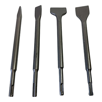 Einhell SDS Plus Meissel Set 250 mm 4 teilig 49247205 Spitzmeissel Flachmeissel Spatmeissel Fliesenmeissel 2 - toolbrothers