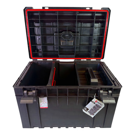Qbrick System ONE 450 1 0 Technik Werkzeugkoffer 585 x 385 x 420 mm 52 l stapelbar IP66 alte Version ohne Gewindeeinsaetze 1 - toolbrothers